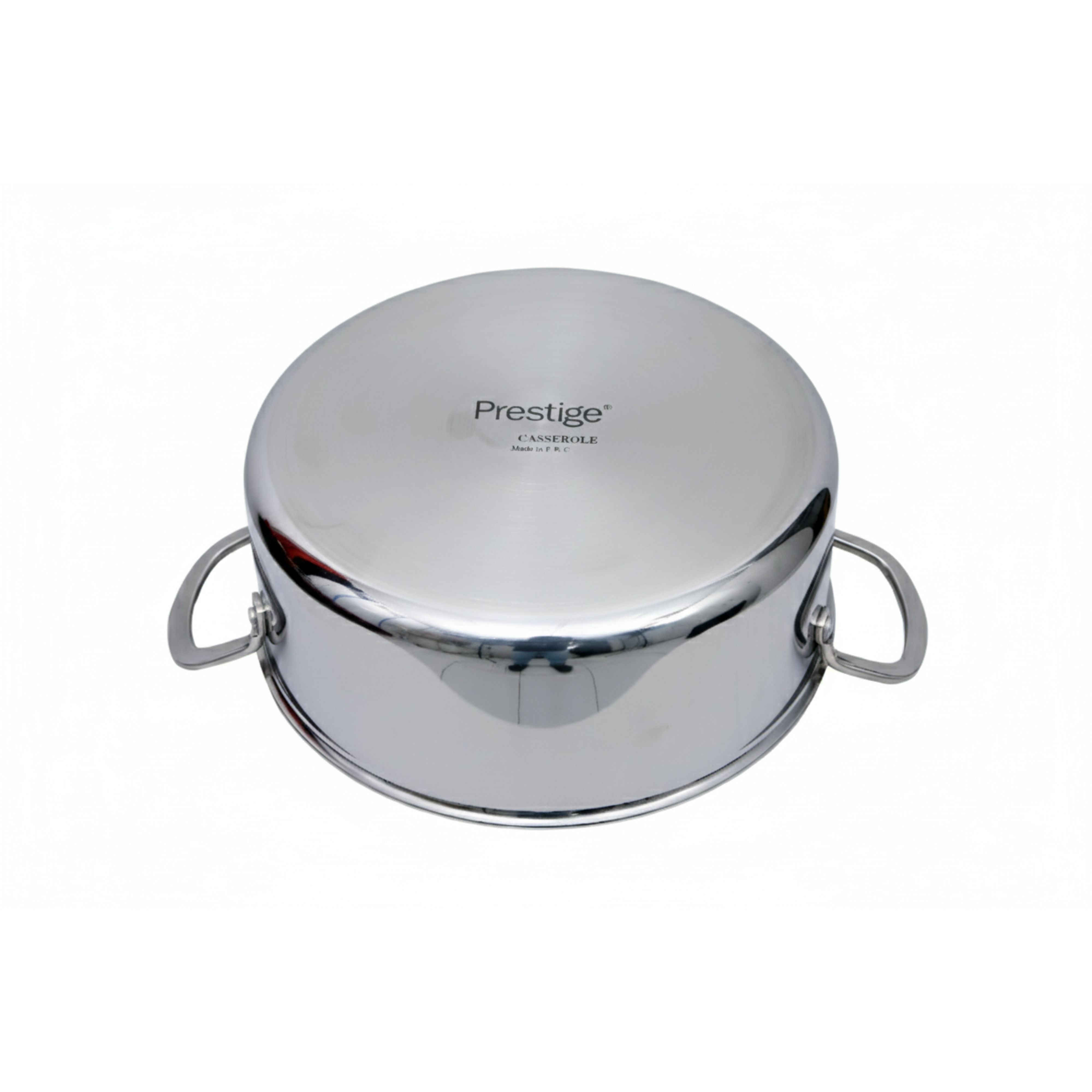 Prestige Infinity Tri Ply Stainless Steel 24cm Casserole With Lid | Induction + all hob suitable | PFOA Free | PR81192
