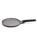Prestige Essentials Flat Tawa 24cm | Non-Stick Granite Coating Dosa Pan | Induction Base Tawa Pan for Dosa/Roti/Chapati with Stick Handle | Black - PR81166