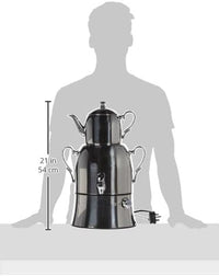 KORKMAZ NOSTA MEGA SAMOVER - INOX