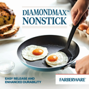 Farberware Cookstart Pots and Pans Set 20-Piece | Nonstick Cookware Set - Aqua