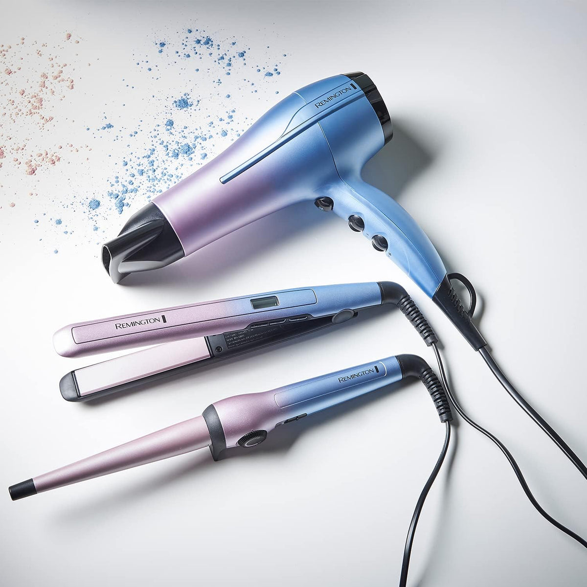 Remington Mineral Glow Hair Straightener | Advanced Ceramic Coating with 4x Protection for Smooth, Frizz-Free Shine – S5408