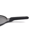 Prestige Essentials Flat Tawa 24cm | Non-Stick Granite Coating Dosa Pan | Induction Base Tawa Pan for Dosa/Roti/Chapati with Stick Handle | Black - PR81166