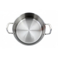 Prestige Infinity Tri Ply Stainless Steel 24cm Casserole With Lid | Induction + all hob suitable | PR81192