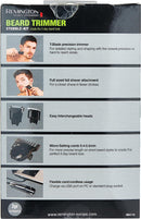 Remington Beard Trimmer Stubble Kit | Cordless Rechargeable Trimmer with Adjustable Length Settings – MB4110