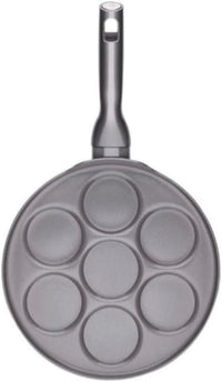 Korkmaz Nora Pancake Maker Pans | Ceramic Pan Cake Maker Griddle with 7 Mould | KA3937-26 cm