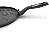 Korkmaz Nora Pancake Maker Pans | Ceramic Pan Cake Maker Griddle with 7 Mould | KA3937-26 cm