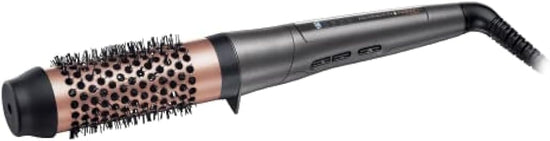 Remington Keratin Protect Heated Barrel Brush | Advanced Ceramic Barrel Infused with Keratin & Almond Oil | Smooth & Voluminous Styling – CB8338