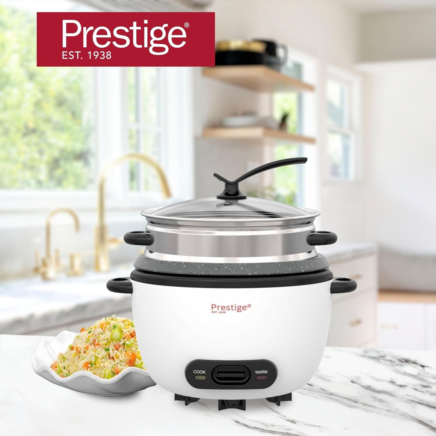 Prestige 1.8L Automatic Rice Cooker 3-in-1 400W | PR81528