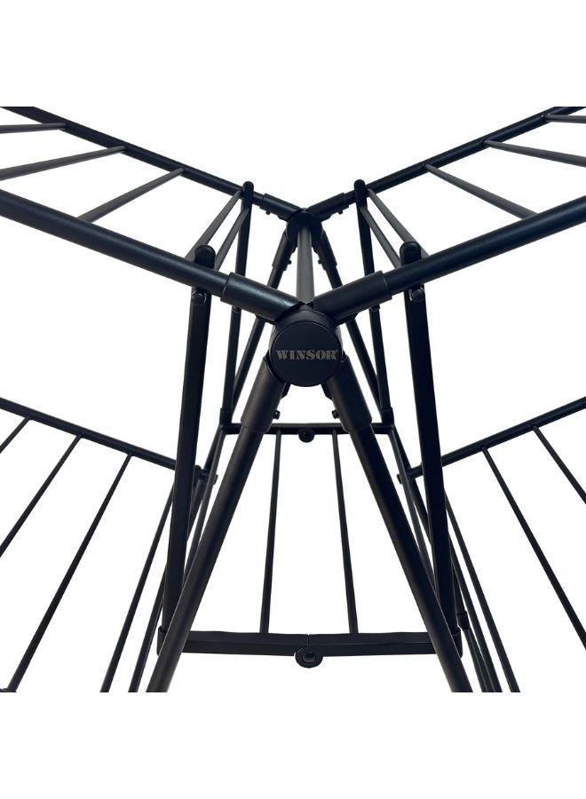 Winsor Foldable Clothes Drying Stand  26M, Black | WR80829