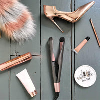 Remington Proluxe Curl & Straight Confidence Styler | Unique Twisted Design with OPTIheat Technology for Smooth or Curly Styles – S6606