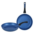 Prestige Endurance Non Stick 2Pcs Fry Pan Set | Induction Compatible Frying Pan Set 20cm + 25cm | Blue - PR11560