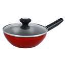 Prestige Classique Non-Stick Wok with Glass Lid 8L / 20cm | 3X Ultra Tough Wok with Lid | PR20977
