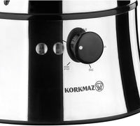 KORKMAZ NOSTA ELECTRICAL SAMOVAR - BLACK
