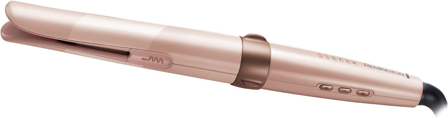 Remington Curl Revolution Hair Styler | Automatic Rotating Barrel for Effortless, Long-Lasting Curls – CI606