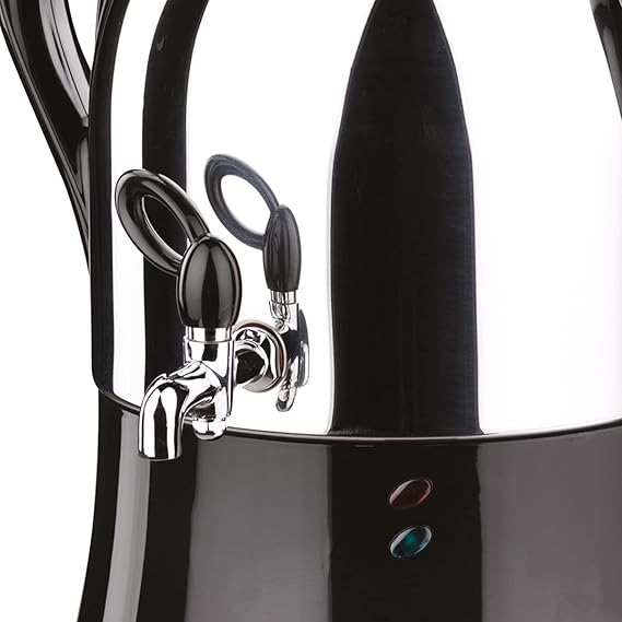 KORKMAZ CAYKOLIK ELECTRICAL SAMOVAR - BLACK