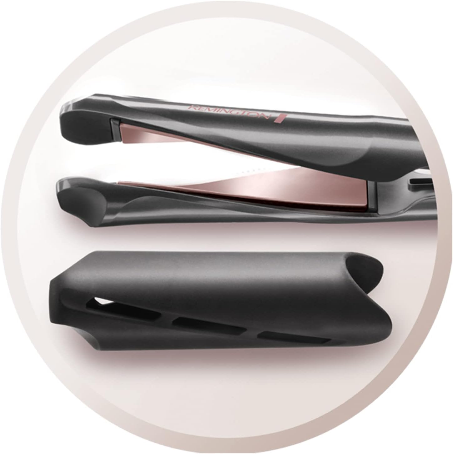Remington Proluxe Curl & Straight Confidence Styler | Unique Twisted Design with OPTIheat Technology for Smooth or Curly Styles – S6606