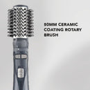 CARRERA OMNI Styler 1200W Hot Air Brush – One Step Hair Dryer & Volumizer with Rotating Ceramic Brush, 6 Attachments, Frizz Control, 3 Heat Settings, Cool Shot, Blow Dry & Style, CRR528, 2 Yr Warranty