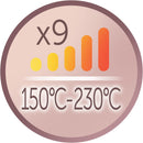 Remington PROluxe Hair Straightener | 230°C OPTIheat Technology for Long-Lasting Salon Results with Smooth Glide Plates – S9100