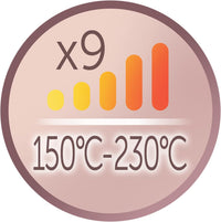 Remington PROluxe Hair Straightener | 230°C OPTIheat Technology for Long-Lasting Salon Results with Smooth Glide Plates – S9100