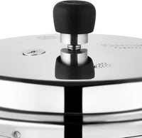 Prestige Popular Pressure Cooker 3 L | Aluminium Pressure Cooker | Silver - MPP23100