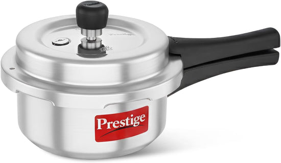 Prestige Popular Plus Svachh 2L Aluminium Pressure Cooker with spillage control lid (MPP10170) | Induction Base