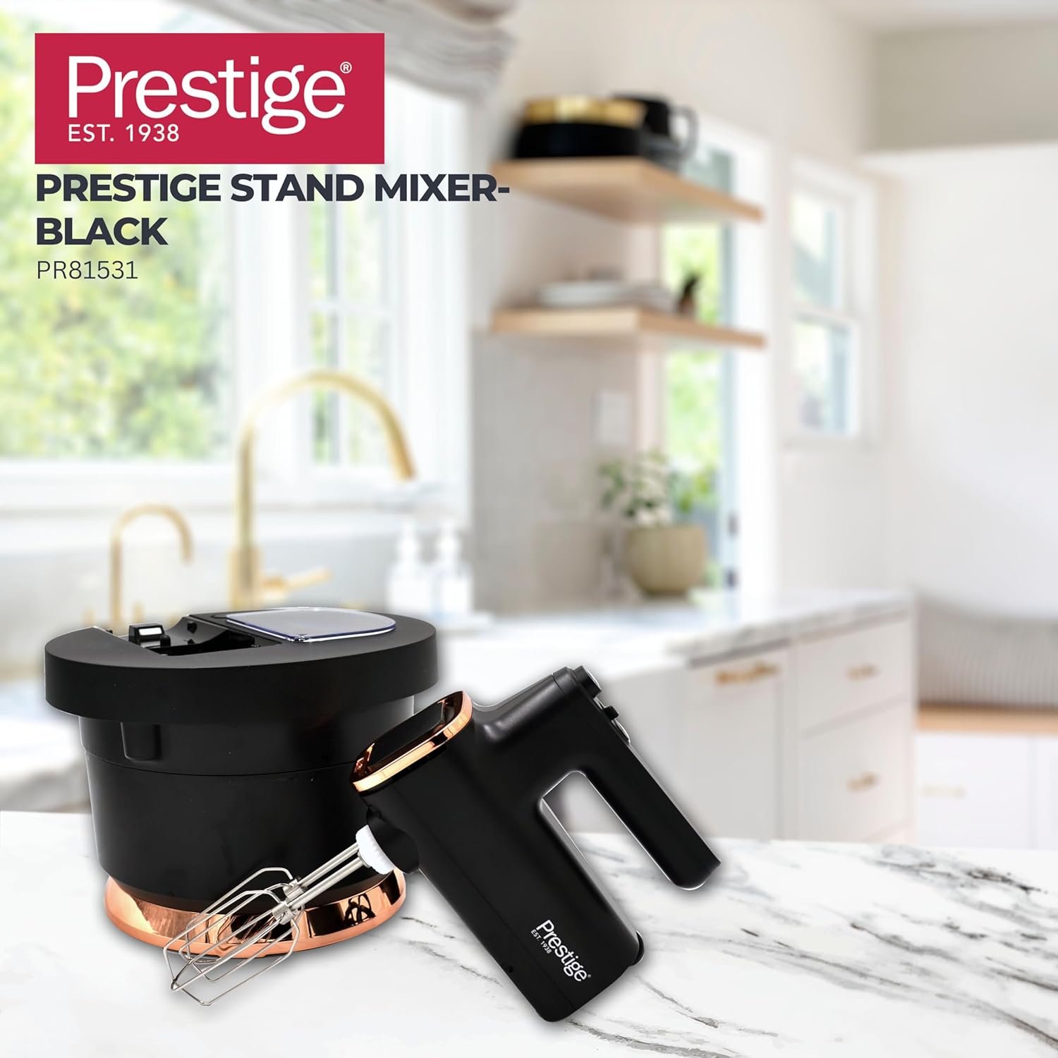 Prestige Stand Mixer 300W - Black Color | PR81531
