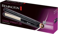 Remington Ceramic Straight 230 Hair Straightener | Anti-Static Plates with Adjustable Temperature Settings up to 230°C – S3500