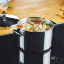 Farberware Classic Stainless Steel Cookware Pots and Pans Se | 15-Piece Cooking Set - FB50049 Silver