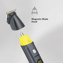 CARRERA CRR625 All-in-1 Trimmer for Men | Cordless Beard, Hair & Body Grooming Kit, Stainless Steel Blades, IPX6 Waterproof, USB Rechargeable, LED Display, 5-Min Boost, Multi Attachments, Gift for Men