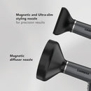 CARRERA BLDC Hair Dryer No 633-110,000 RPM Brushless Motor, 2000W Power Boost, Magnetic Styling Nozzle & Diffuser, Auto-Clean Function, Lightweight Design