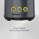 CARRERA Digital Blender № 654 – 1300W High-Speed Blender with 10 Variable Speeds, LED Display & 1.5L Glass Jar