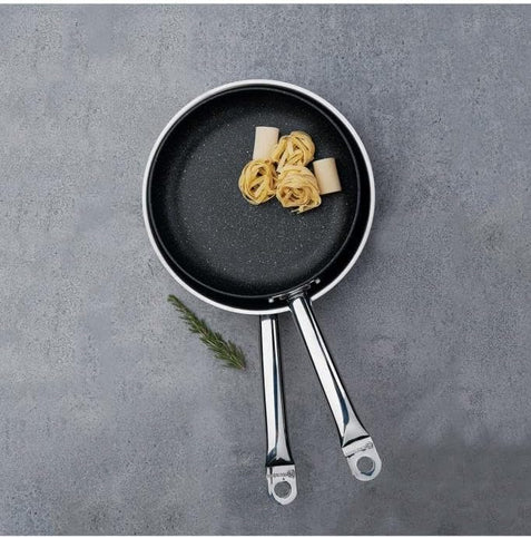 Korkmaz Proline Nero Frypan 26X5 CM | Granite Coated Non-Stick Frying Pan | Inductions Compatible Fry Pan | Black - KA2833