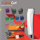 Remington Color Cut Hair Clipper | Corded Haircut Kit with 9 Color Combs for Easy Length Selection – HC5035