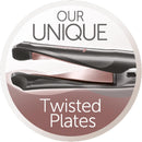 Remington Proluxe Curl & Straight Confidence Styler | Unique Twisted Design with OPTIheat Technology for Smooth or Curly Styles – S6606