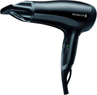 Remington Power Dry Ionic Hair Dryer | 2000W Lightweight Dryer with Ceramic Ionic Grille & Eco Setting for Smooth, Frizz-Free Results – D3010