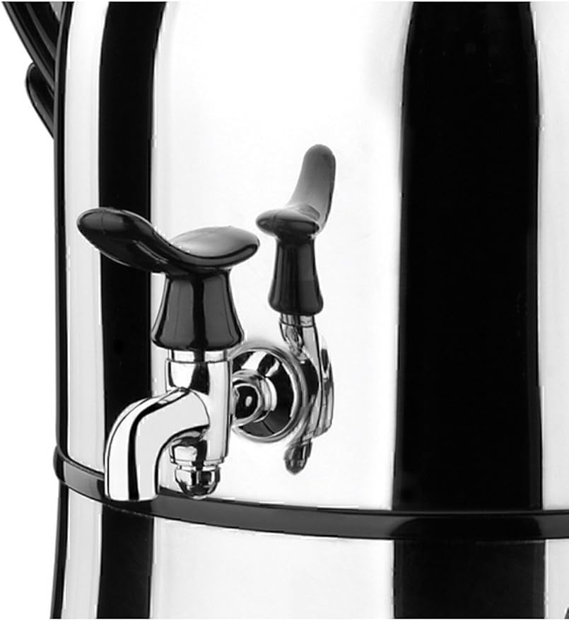 KORKMAZ NOSTA ELECTRICAL SAMOVAR - BLACK