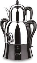 KORKMAZ CAYKOLIK ELECTRICAL SAMOVAR - BLACK
