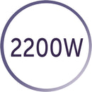 Remington Mineral Glow Hair Dryer | 2200W Powerful AC Motor for Fast Drying | Ionic Conditioning for Smooth & Shiny Results – RED5408