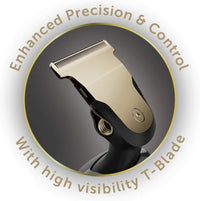 Remington T-Series UltiPrecision Trimmer | Titanium-Coated Blades with Detail & Beard Attachments for Precision Grooming – MB7000