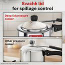 Prestige 3L Essential Svachh Pressure Cooker with Spillage Control Lid | Triply Induction Bottom | MPN20537