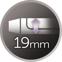 Remington Pro Spiral Curl Tong | 19mm Titanium Ceramic Barrel for Defined, Long-Lasting Curls – CI5519