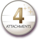 Remington Blow & Dry Caring Air Styler | 1000W Hair Dryer & Hot Brush with 4 Styling Attachments | For Mid to Long Hair – AS7500 (Black)