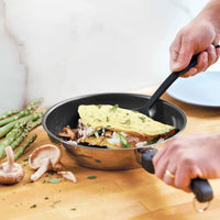 Farberware Classic Stainless Steel Cookware Pots and Pans Se | 15-Piece Cooking Set - FB50049 Silver