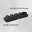 CARRERA CRR625 All-in-1 Trimmer for Men | Cordless Beard, Hair & Body Grooming Kit, Stainless Steel Blades, IPX6 Waterproof, USB Rechargeable, LED Display, 5-Min Boost, Multi Attachments, Gift for Men