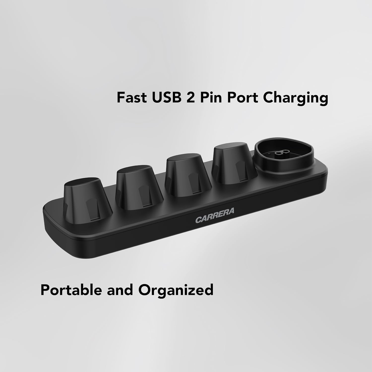 CARRERA CRR625 All-in-1 Trimmer for Men | Cordless Beard, Hair & Body Grooming Kit, Stainless Steel Blades, IPX6 Waterproof, USB Rechargeable, LED Display, 5-Min Boost, Multi Attachments, Gift for Men