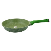 Prestige Essentials Granite Non-Stick Fry Pan 28cm | Induction Compatible Cast Aluminium Frying Pan | Green - PR81103