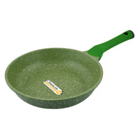 Prestige Essentials Granite Non-Stick Fry Pan 30cm | Induction Compatible Cast Aluminium Frying Pan | Green - PR81104