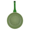 Prestige Essentials Granite Non-Stick Fry Pan 28cm | Induction Compatible Cast Aluminium Frying Pan | Green - PR81103