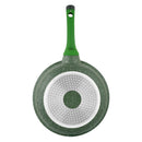 Prestige Essentials Granite Non-Stick Fry Pan 30cm | Induction Compatible Cast Aluminium Frying Pan | Green - PR81104