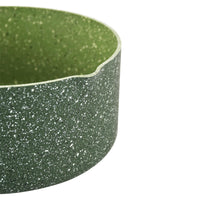 Prestige Essentials Granite Milk Pan 16Cm | Granite Coated Pan for Milk | Cast Aluminium Cookware | Green - PR81121